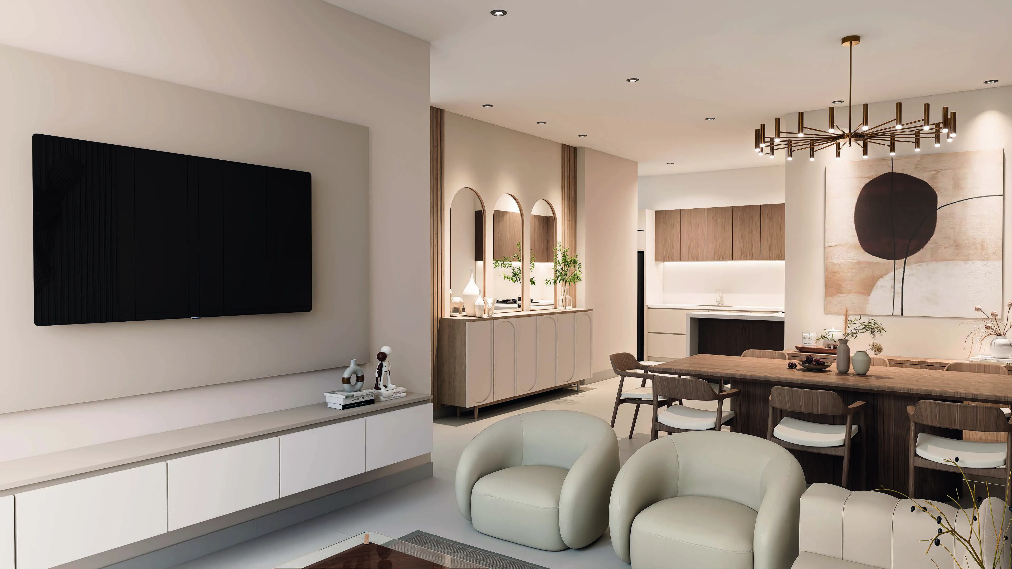 LUMINA — Tipo 01 · 133 m²